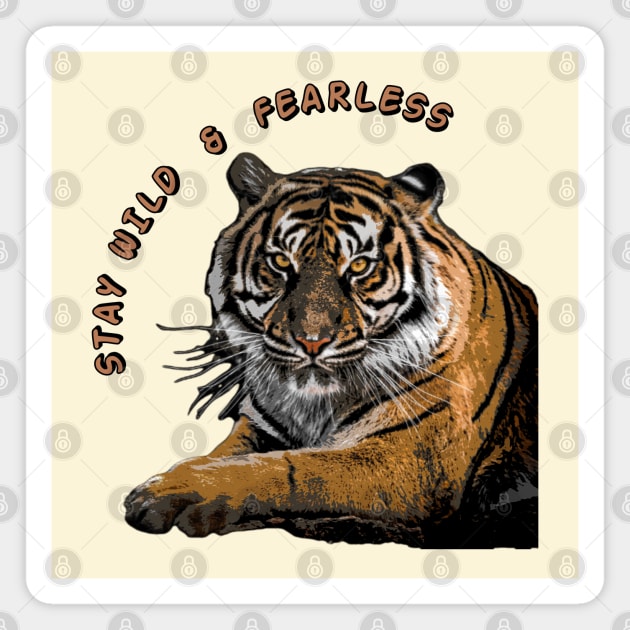 tiger king Magnet by zzzozzo